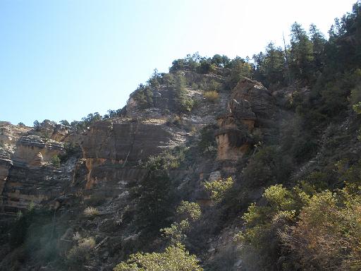 PA130102.JPG - Looking up from the trail