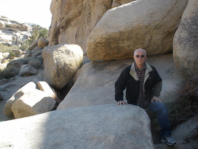 P2180925.JPG - Meanwhile this is me at Joshua Tree national Park