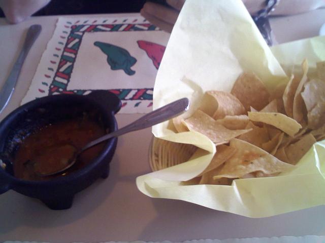 0320001150.jpg - Chips and salsa. Mmmm.