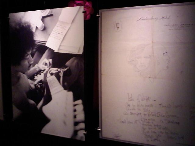 0902001246.jpg - Inside the EMP - handwritten Jimi lyrics