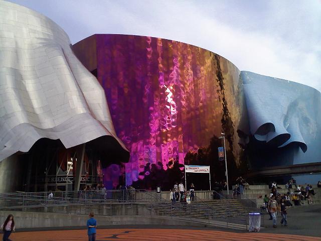 0905001747.jpg - The Experience Music Project, also where the Sky Church stage is