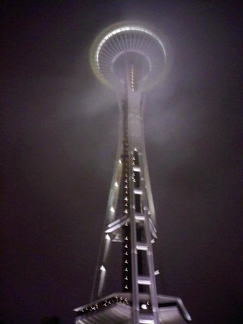 0906002213.jpg - Space Needle in the rain