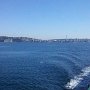 On the ferry, a relaxing ride