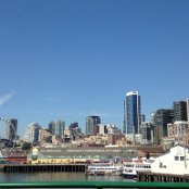 On the ferry 