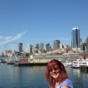 On the ferry