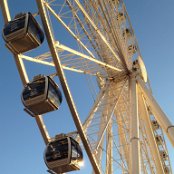 Getting ready to ride the Great Wheel