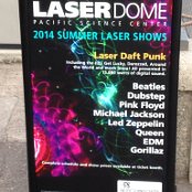 Laser Beatles show