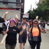 Sam, Laura (behind Sam), Cal, Petra B, and Mama O