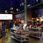 At the Experience Music Project Museum - gift shop