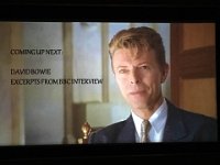 Still from Bowie Interview film