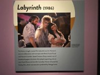 Labyrinth, tying together the Jim Henson and Bowie exhibits