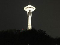 Space Needle at night