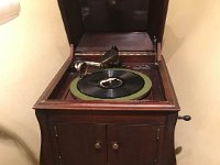 Old record player