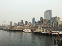 Pulling away from shore on the ferry