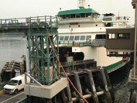 Pulling into dock at Bainbridge Island