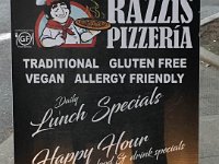 With a grandson named Razzy, we had to try Razzi's pizza