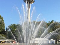 International Fountain and Space Needle in background