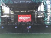 Bumbershoot Festival Day 1 - ready at the Fischer Green Stage - Petra B and Josephine