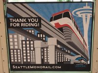 Bumbershoot Day 2 - via the monorail