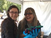 Bumbershoot Day 2 - Josephine and Petra B tie-dye