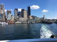 On the ferry to Bainbridge Island