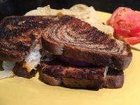 The vegan tempeh rueben